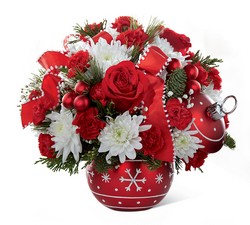 Season's Greetings Bouquet -A local Pittsburgh florist for flowers in Pittsburgh. PA